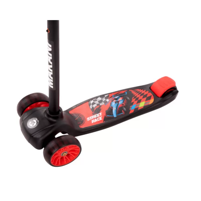 Trotinet Street Race crni - do 50kg 