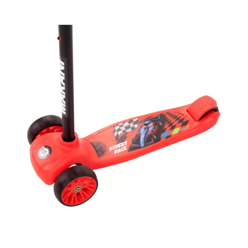 Trotinet Street Race crveni - do 50kg 