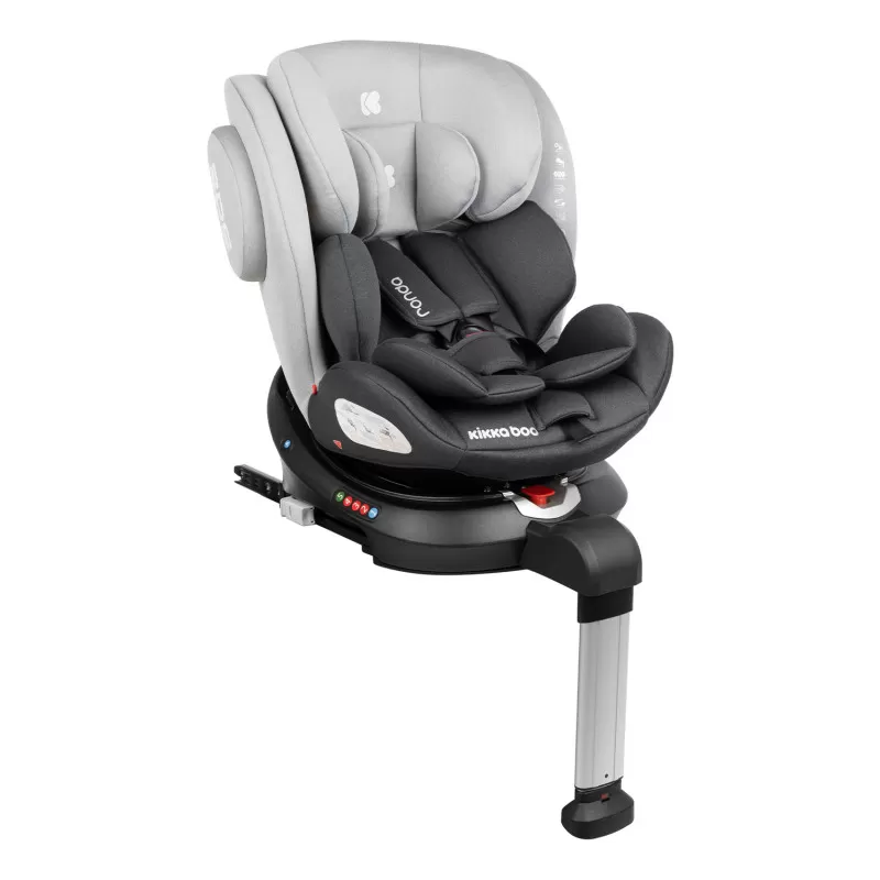 Auto sedište Rhonda Isofix svetlo sivo 