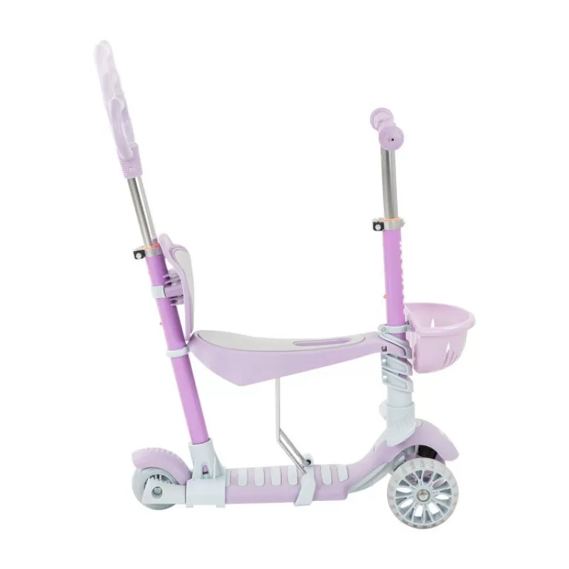 Trotinet Bonbon 4u1 lila - do 50kg 