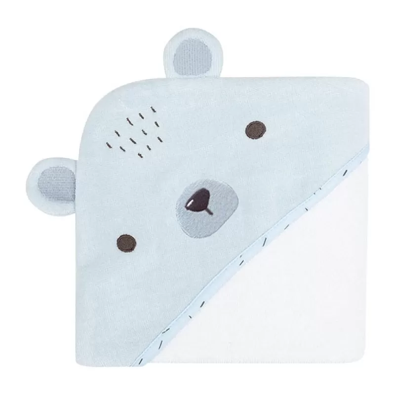 Peškir Kikka Boo Bear with me blue-Soft Cotton 