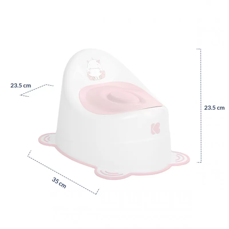 Kikka Boo Anti-Slip noša Hippo Pink 