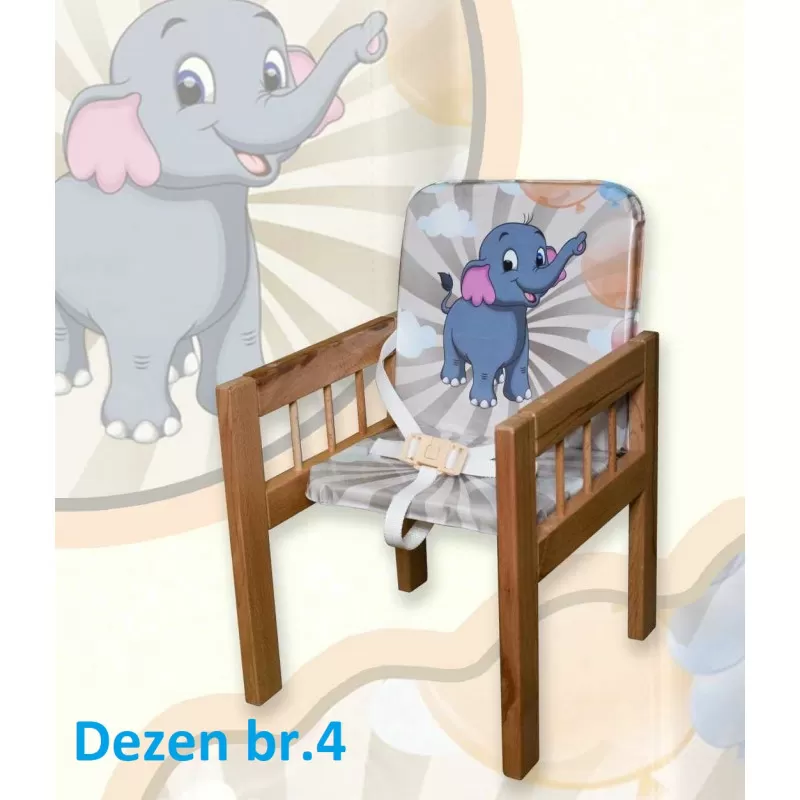 Drvena hranilica 2u1 sa stolom 