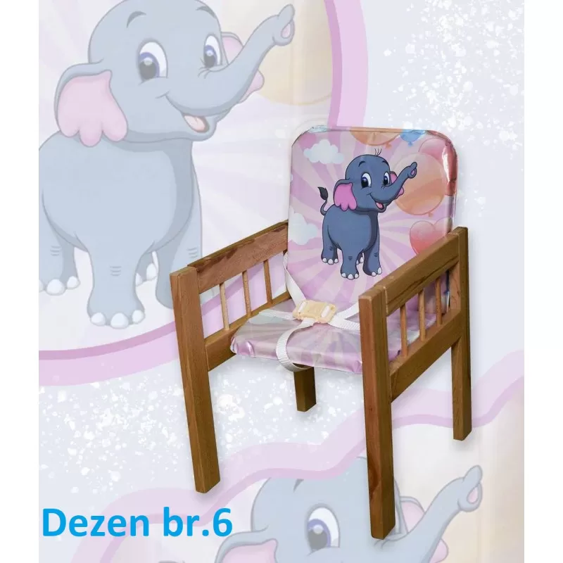 Drvena hranilica 2u1 sa stolom 
