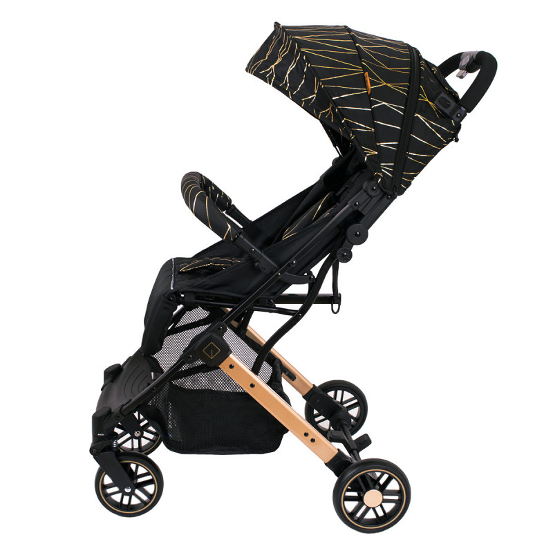 Letnja kolica Jungle Quad Black/Gold Kolica za bebe, bebi oprema Bebbco