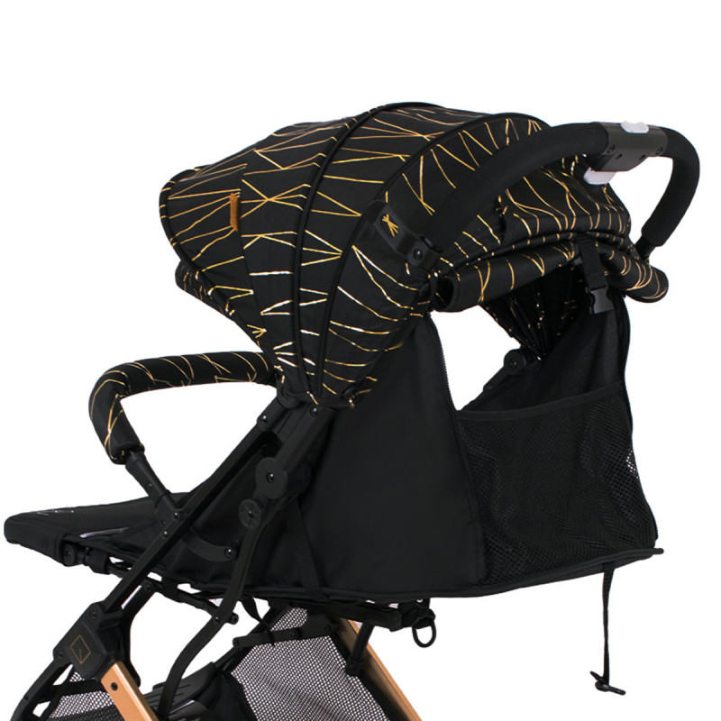 Letnja kolica Jungle Quad Black/Gold Kolica za bebe, bebi oprema Bebbco