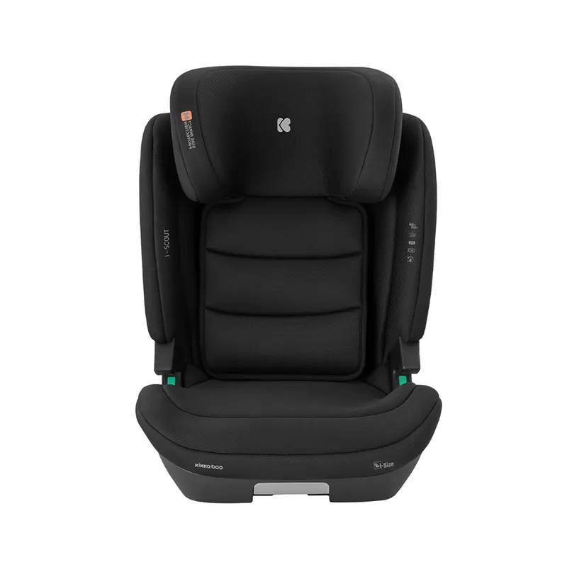 Kikka Boo i-Scout 100-150cm i-Size Black ISOFIX 
