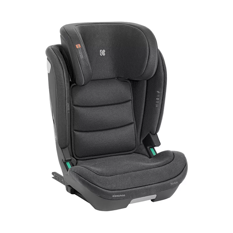 Kikka Boo i-Scout 100-150cm i-Size Dark Grey ISOFIX 