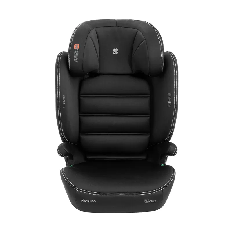 Kikka Boo i-Track 100-150cm i-Size Black ISOFIX 