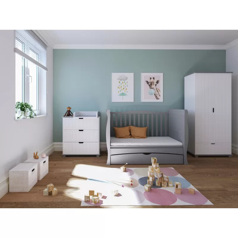 Krevetić Mason 140x70cm grey 