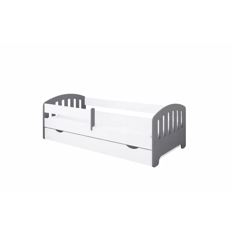 Dečiji krevet Classic Grey/White 