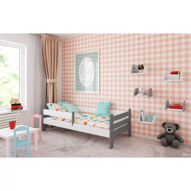Dečiji krevet Risio Grey/White 