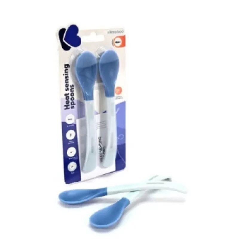 Kikka Boo termoosetljive kašike Blue 2pack 