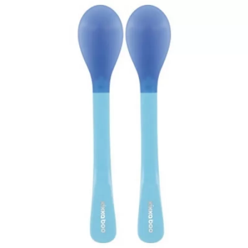 Kikka Boo termoosetljive kašike Blue 2pack 