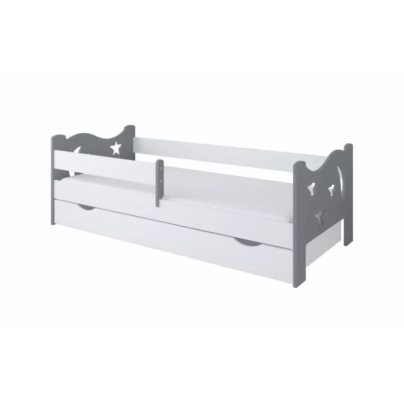 Dečiji krevet Kamil Grey/White 