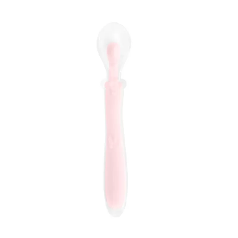 Kikka Boo fleksibilna silikonska kašika Pink 