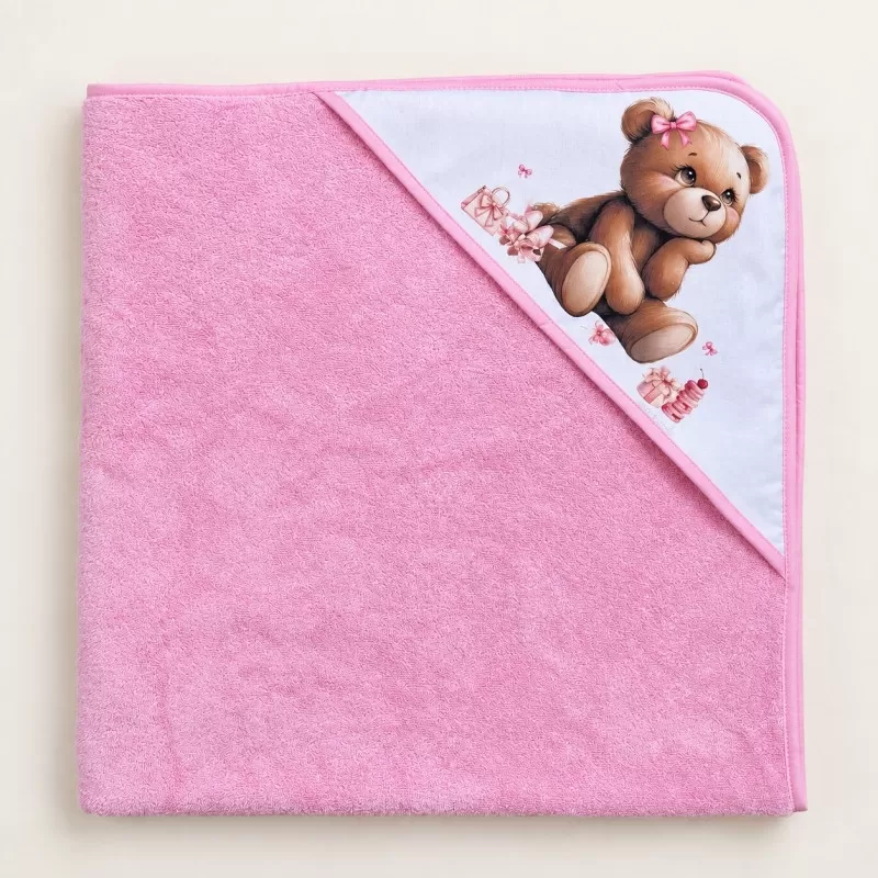 Peškir Meda Roze 100x100cm 