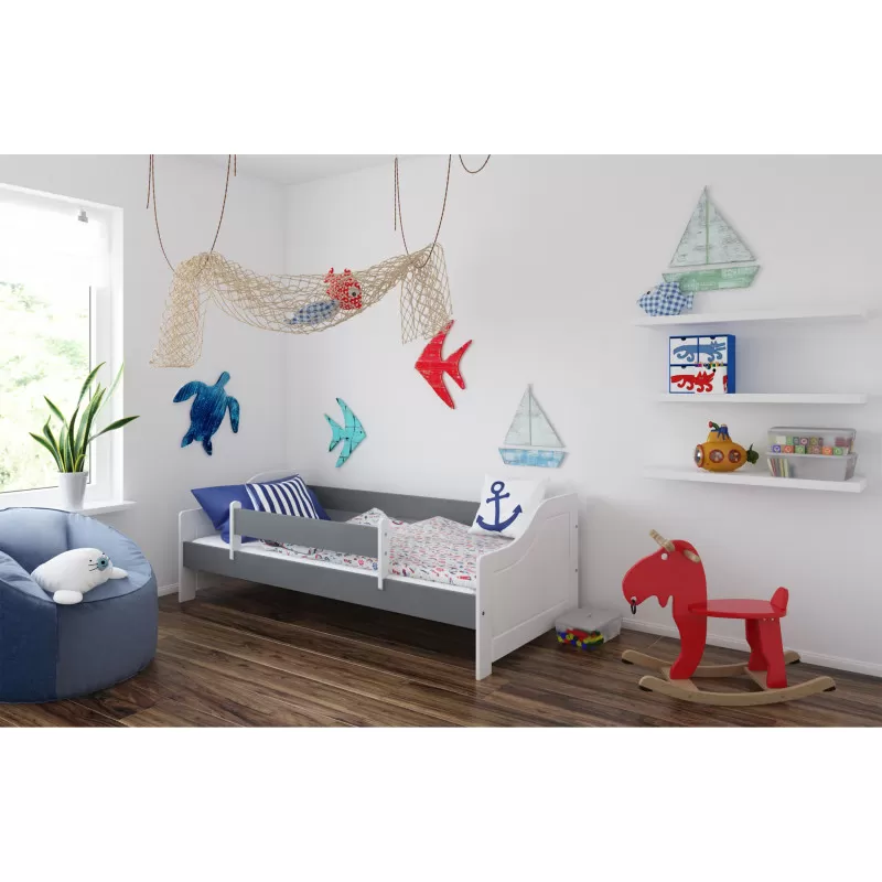 Dečiji krevet Lili White/Grey 