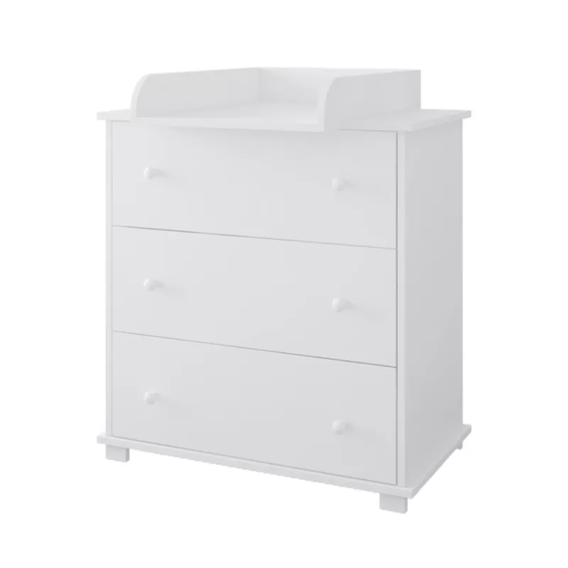 Komoda za bebe Classic White 