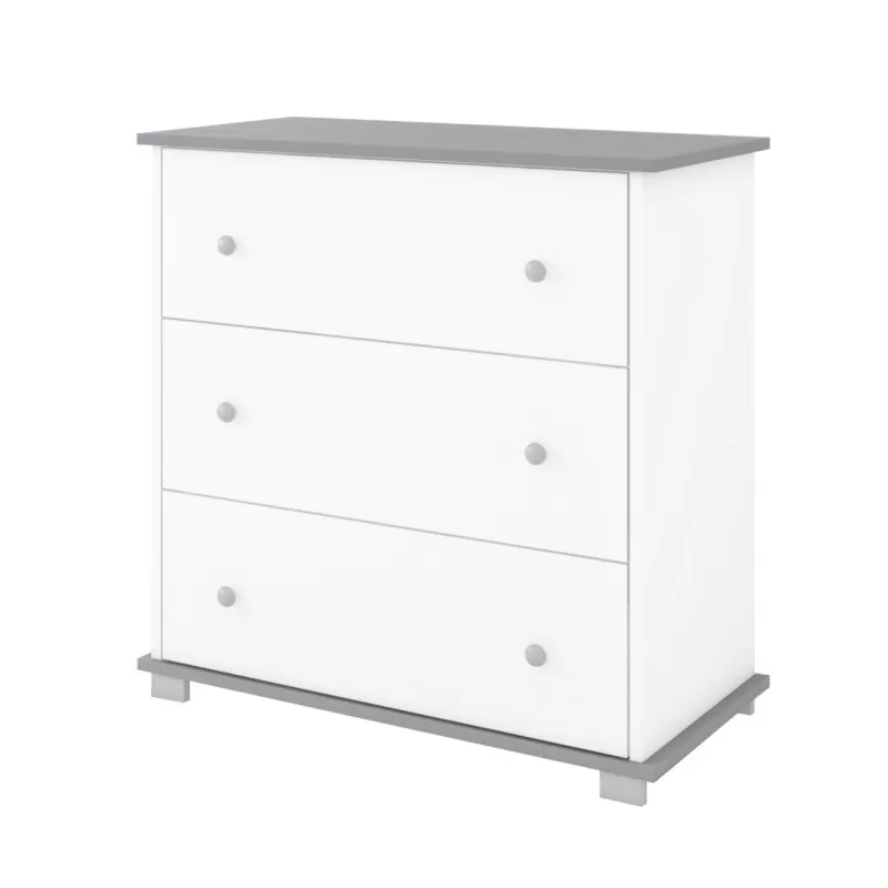 Komoda za bebe Classic Grey 