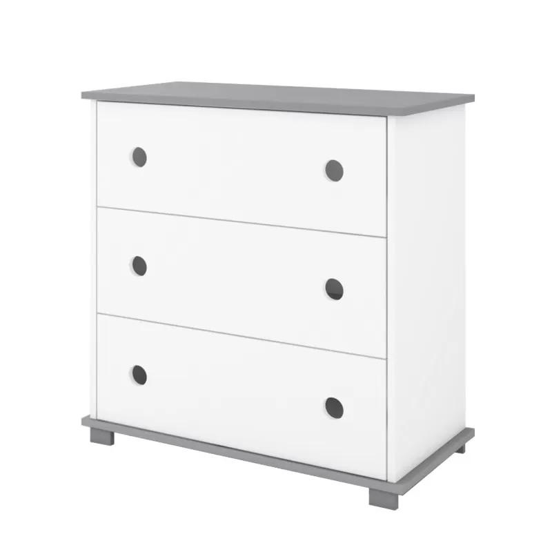 Komoda za bebe Krug – Grey 