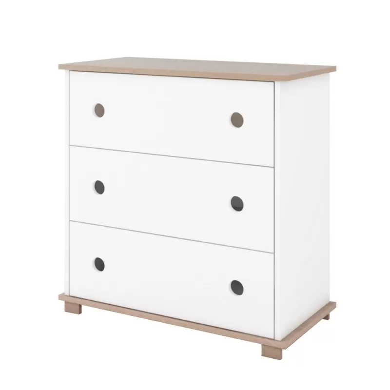 Komoda za bebe Krug – Oak 