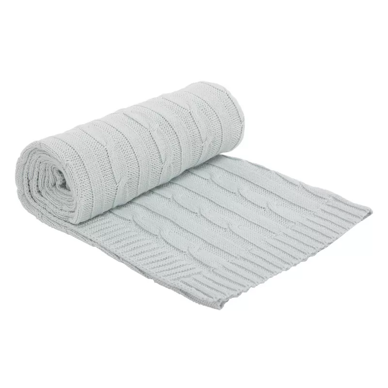 Pleteno baby ćebe mint 