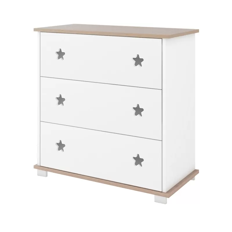 Komoda za bebe Star – Oak 
