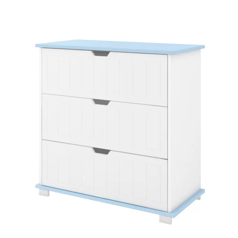 Komoda za bebe Lucky – Blue 
