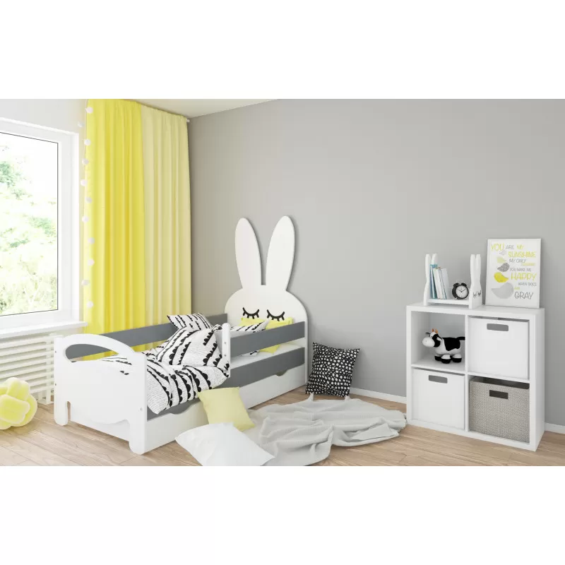 Dečiji krevet Krolis White/Grey 
