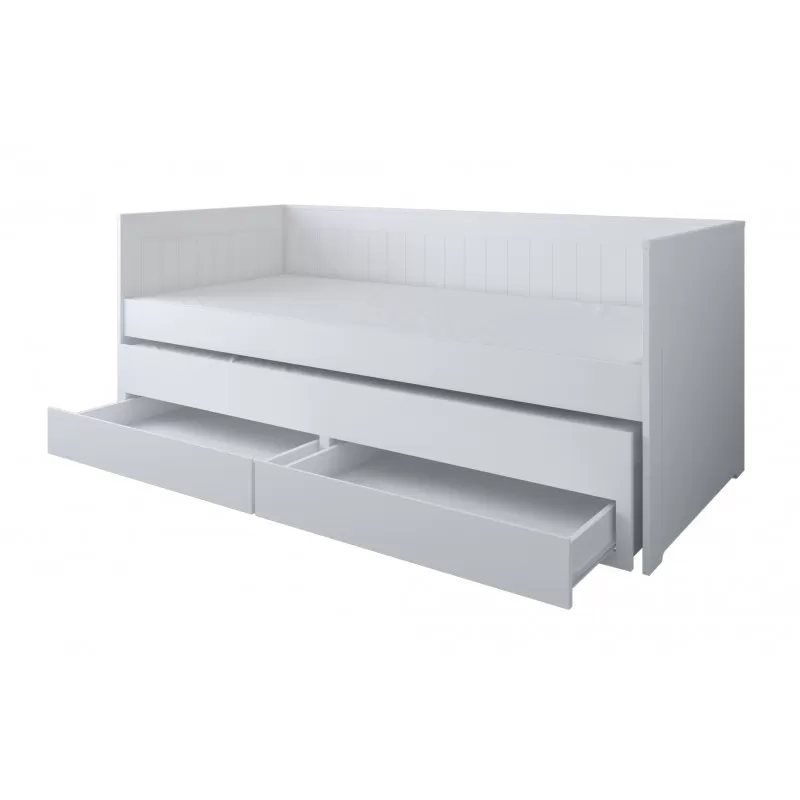 Krevet HOMNES 200x90cm sa fiokom i fiokom za spavanje 