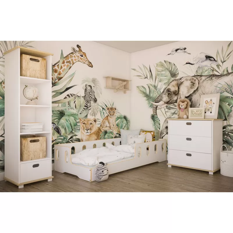 Krevet Noe White/Natur 