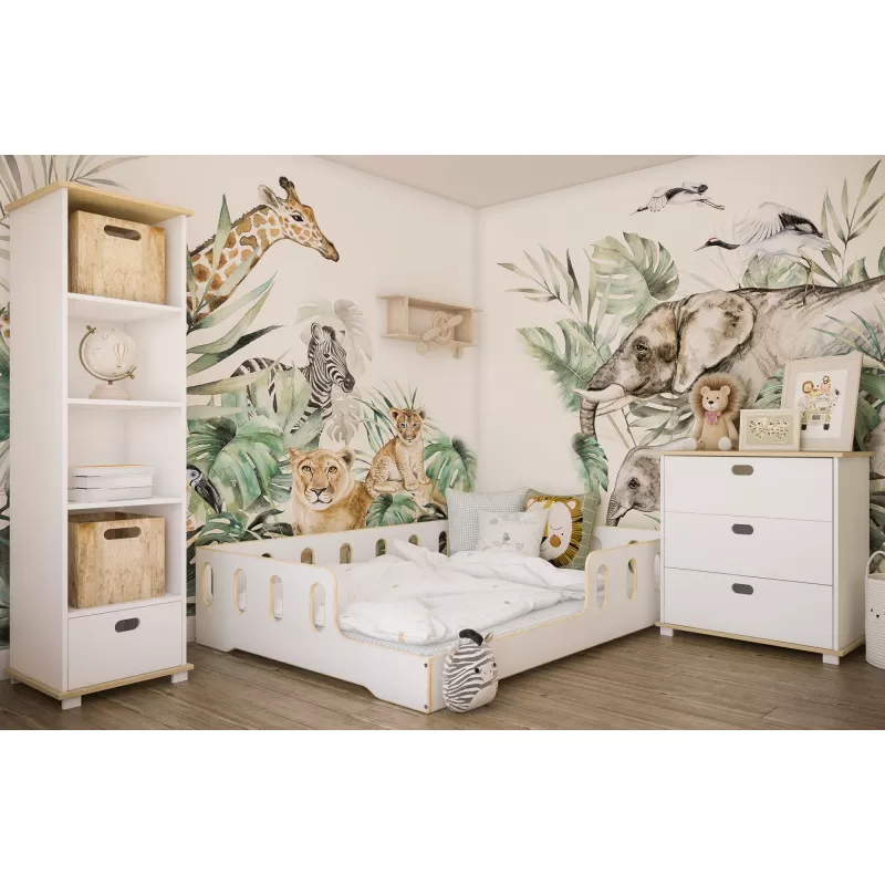Krevet Noe White/Natur 