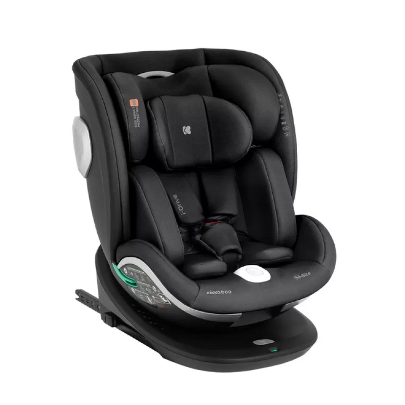 Kikka Boo 40-150 cm I-Drive I-SIZE ISOFIX Black 