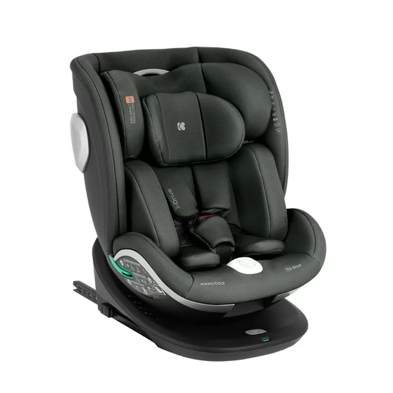 Kikka Boo 40-150 cm I-Drive I-SIZE ISOFIX Dark Grey 