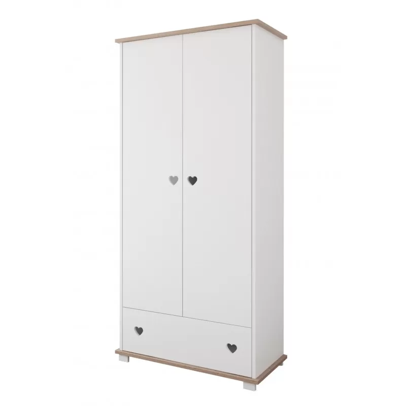 Garderober Srce – Oak 