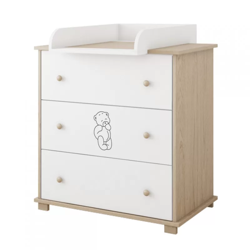 Komoda za bebe - Beige Bear 