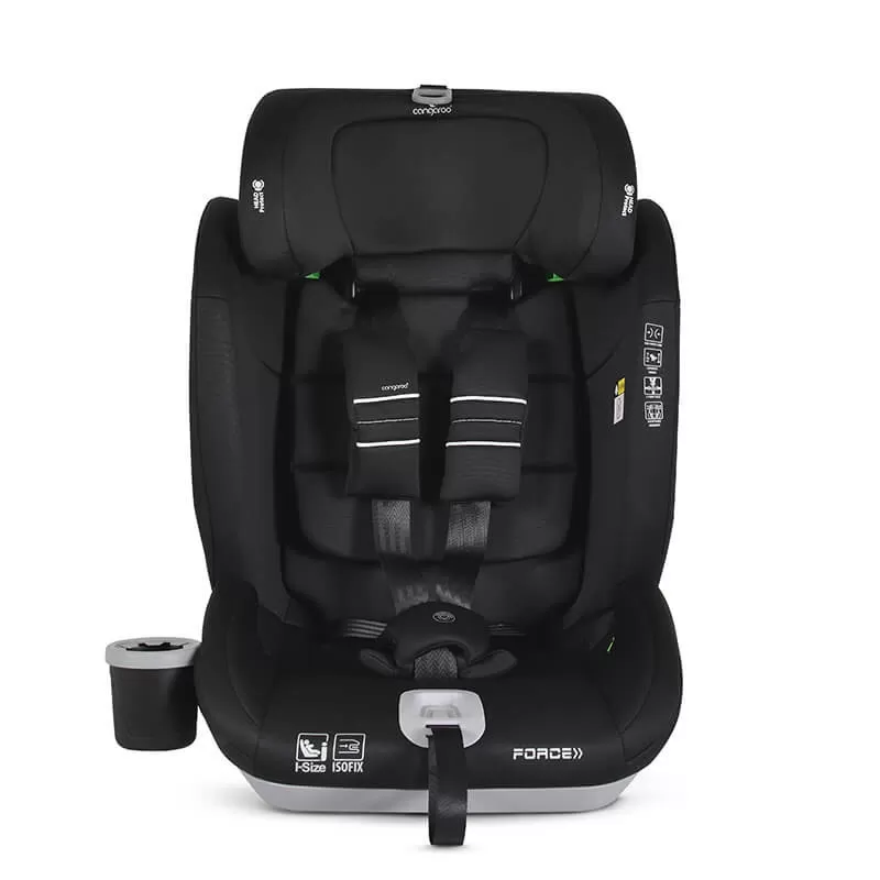 Moni Force Isofix i-Size auto sedište 76-150cm Black 