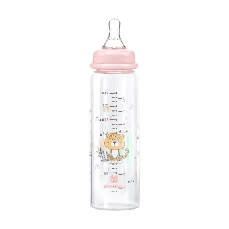 Flašica Kikka Boo staklena 240ml 