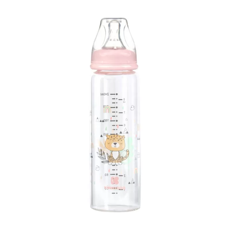 Flašica Kikka Boo staklena 240ml 