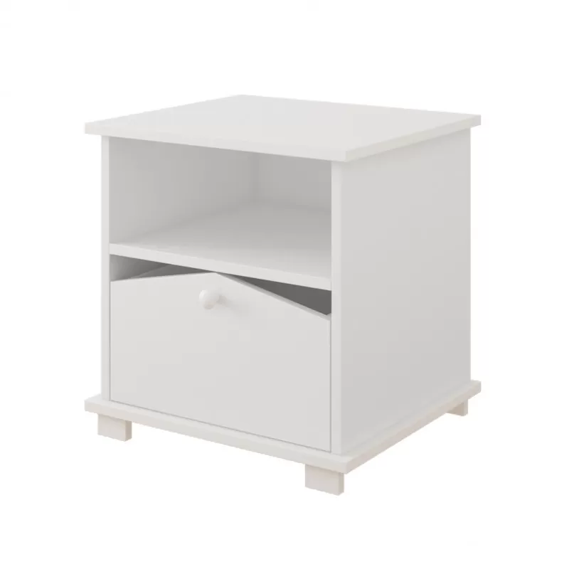 Noćni ormar Domek White 