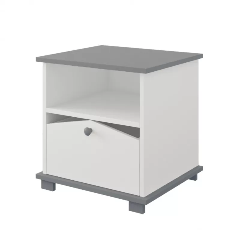 Noćni ormar Domek Grey 