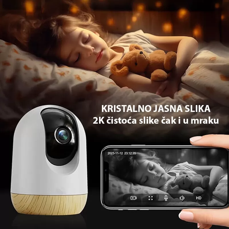 Kikka Boo Wi-fi baby kamera Ethan 