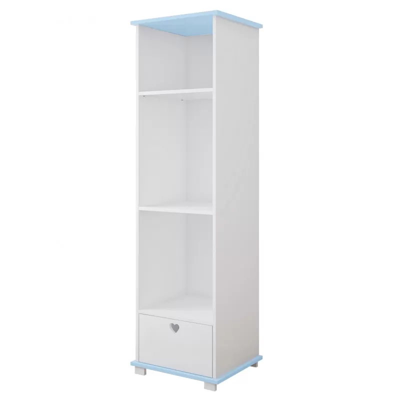 Polica za knjige Srce Blue 