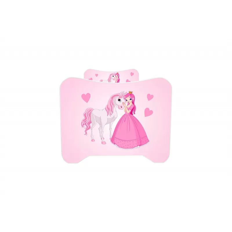 Krevet 160x80cm-Princess and horse 
