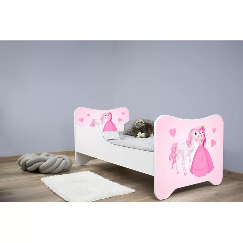 Krevet 160x80cm-Princess and horse 