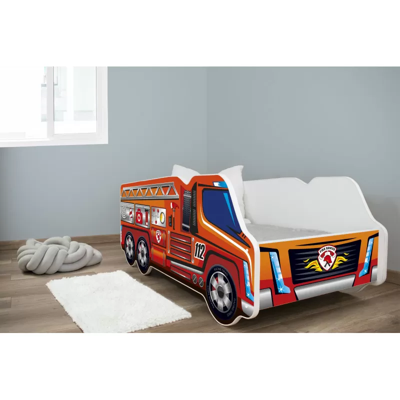 Krevet Fire Truck 140x70cm 