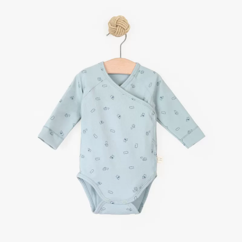 Bodi na preklop Organic 
