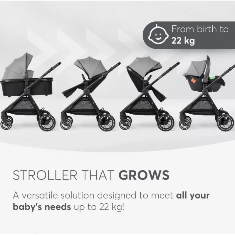 Kikka Boo Ava Grey 3u1 