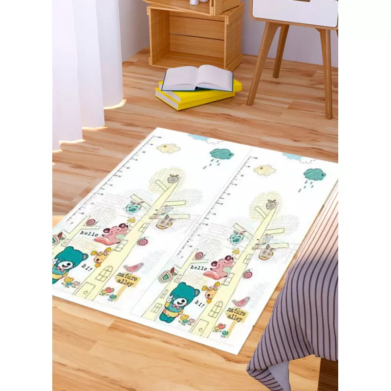 Dvostrana sklopiva podloga za bebe od pene 180x200cm 